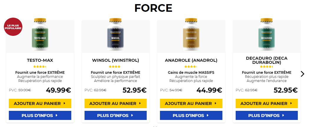 steroide anabolisant france Tren Acetate 100mg